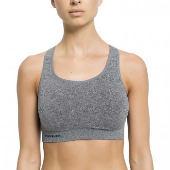 Naadloze sporttop grijs Naadloze sporttop grijs 0039-3960