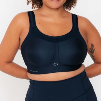 Compressie Sportbh blauw